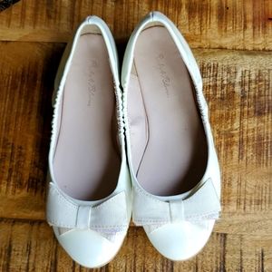 Girls' Ruby & Bloom Flats with Bow Size 1M
